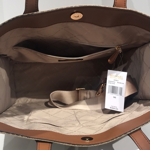 Michael Kors MK Jacquard Large Kenly tote bag - Picture 5 of 9